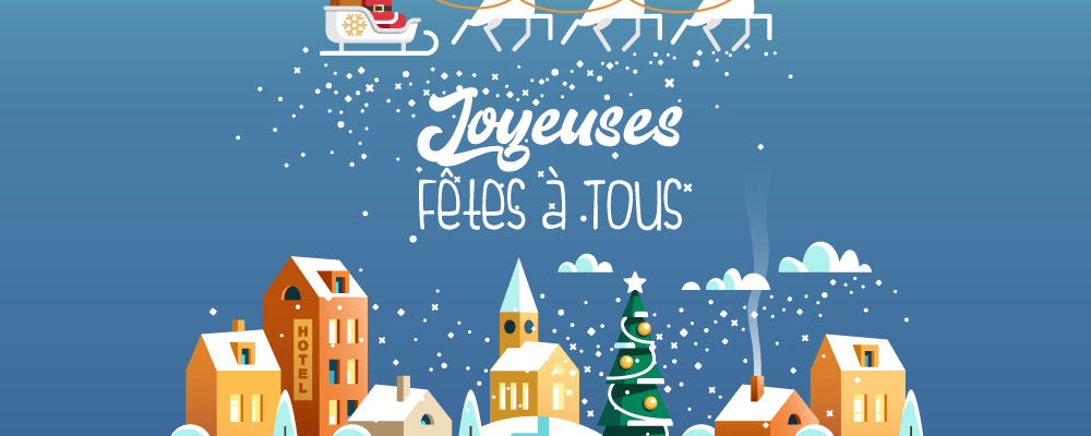 Joyeuses fêtes à tous!