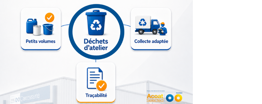 Déchets d’atelier : des solutions adaptées aux réalités des carrosseries