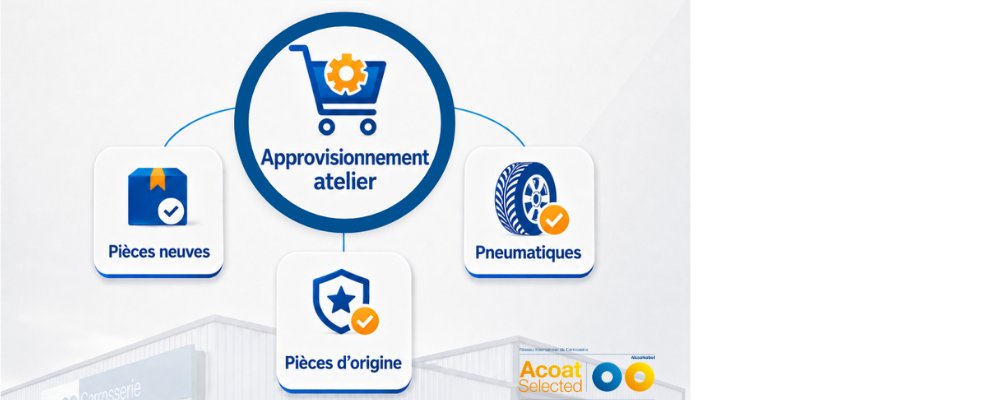 Approvisionnement en pièces : un enjeu stratégique pour les carrosseries